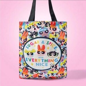 Powerpuff Girls Licensed Tote Bag, NEW
